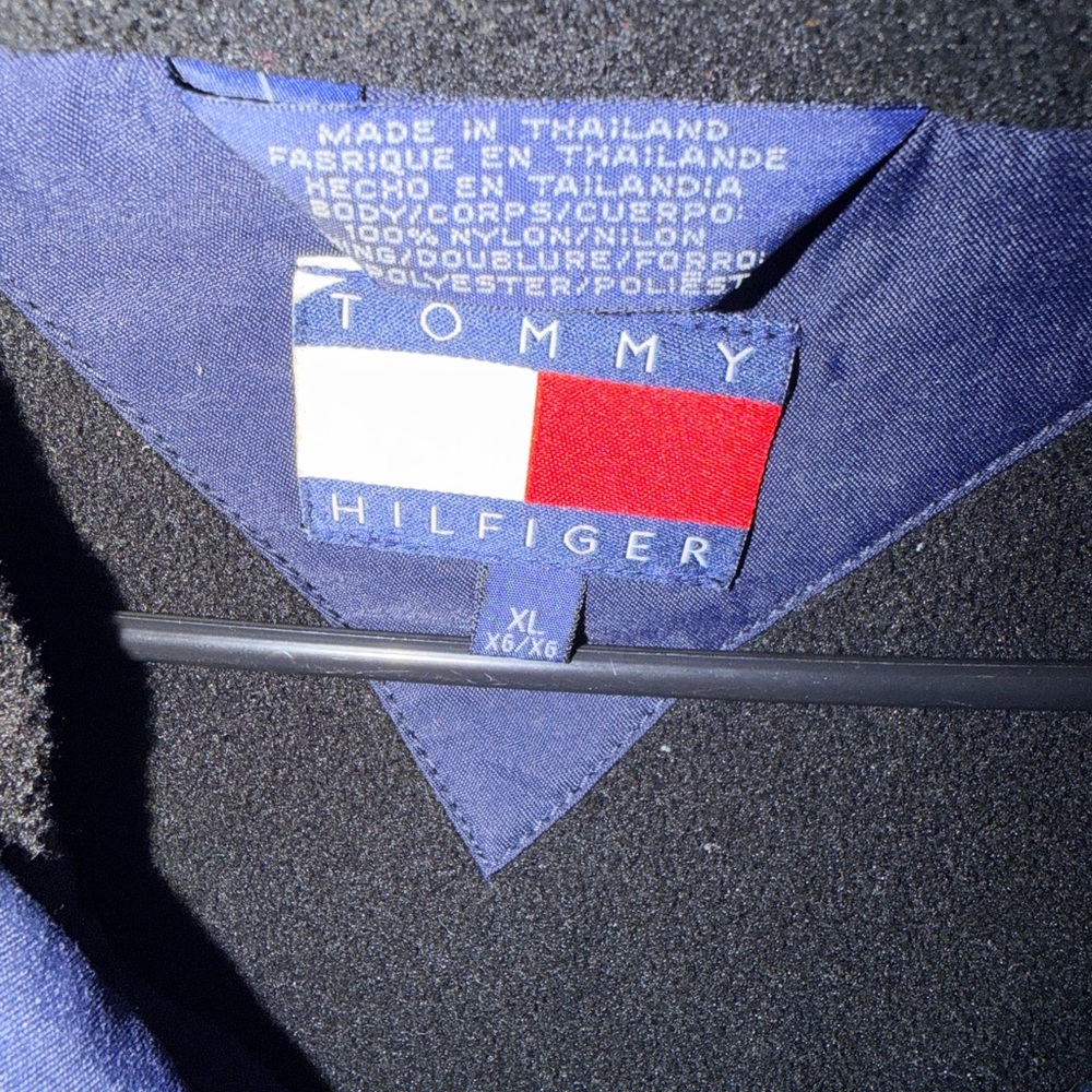 Tommy Hilfiger Navy and Black Jacket